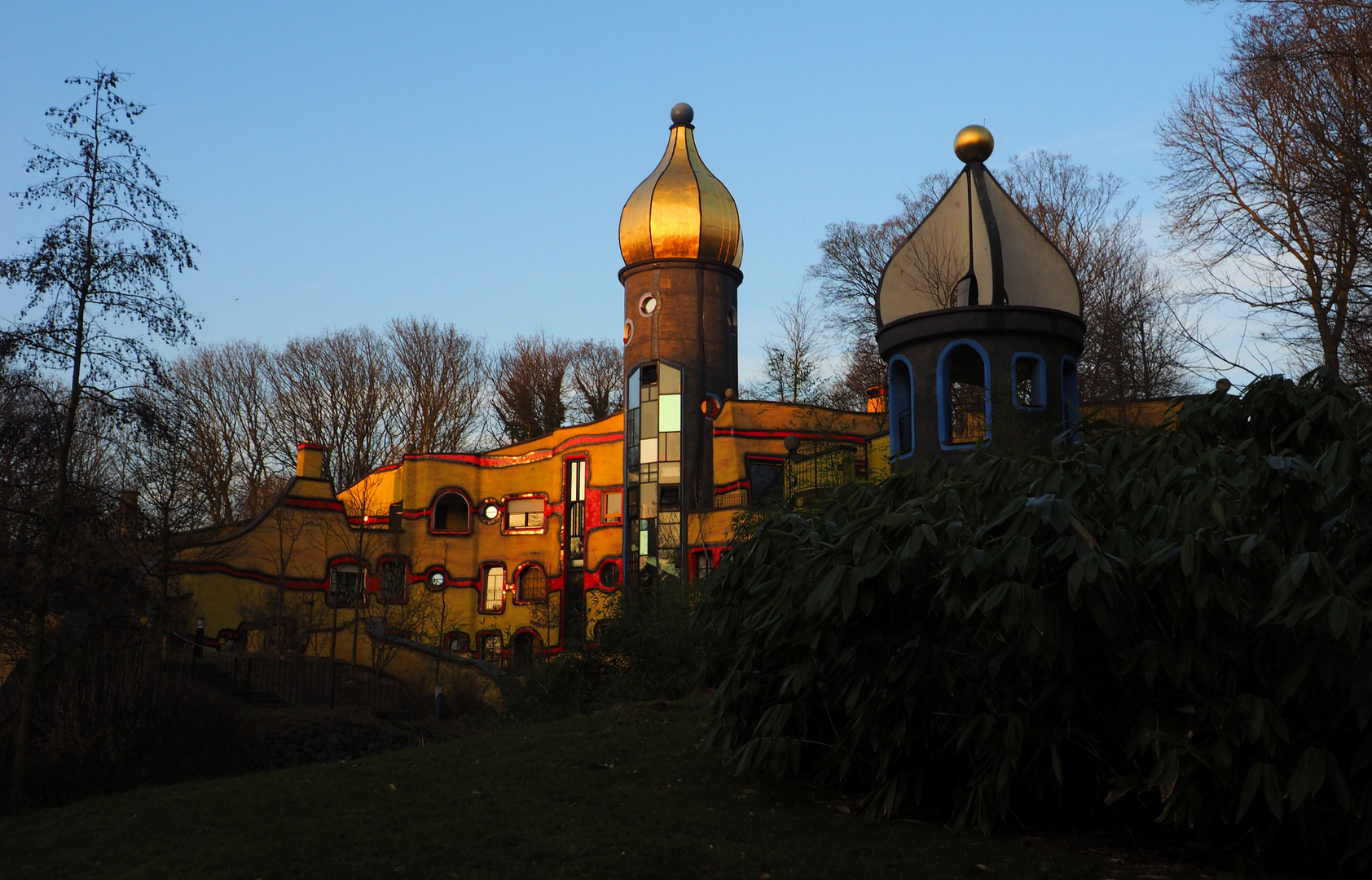 Grugapark Essen Hundertwasserhaus....