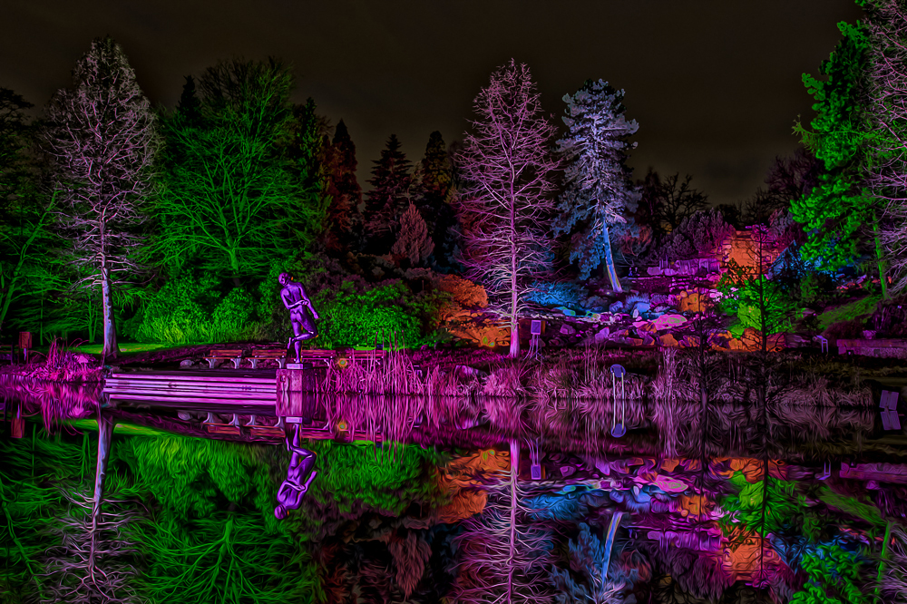 Grugapark Essen Leuchtet