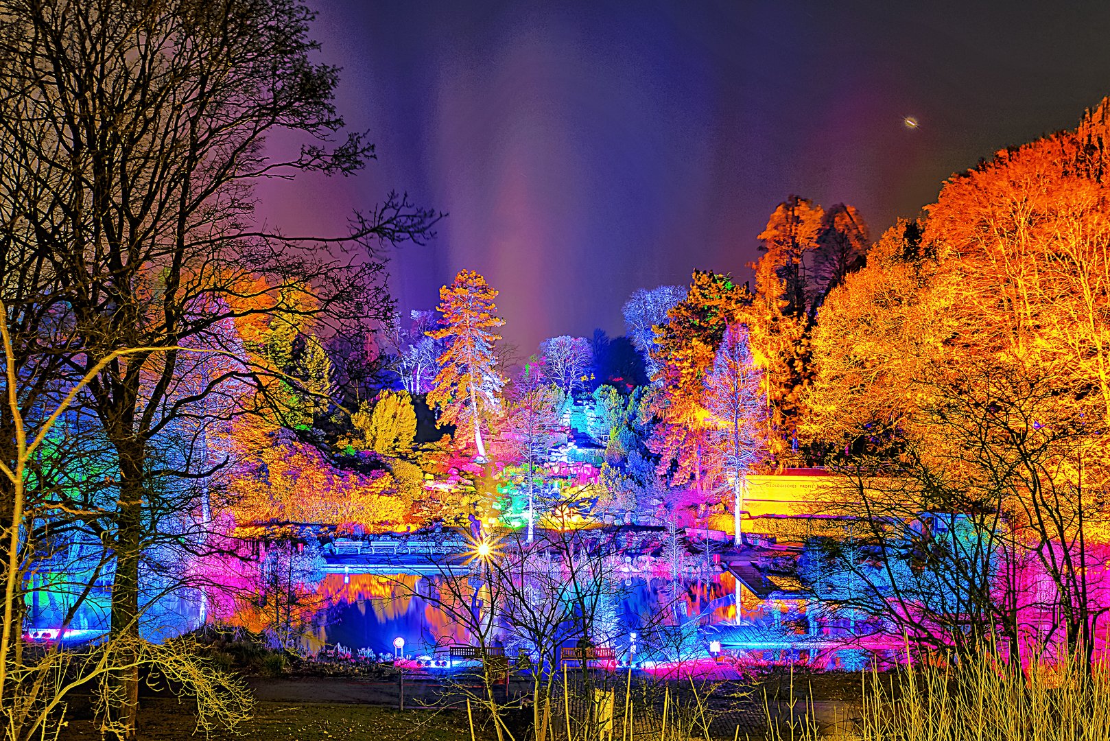 Grugapark Essen Parkleuchten