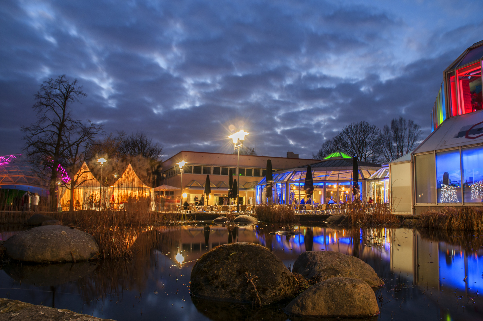 Grugapark Parkleuchten Orangerie