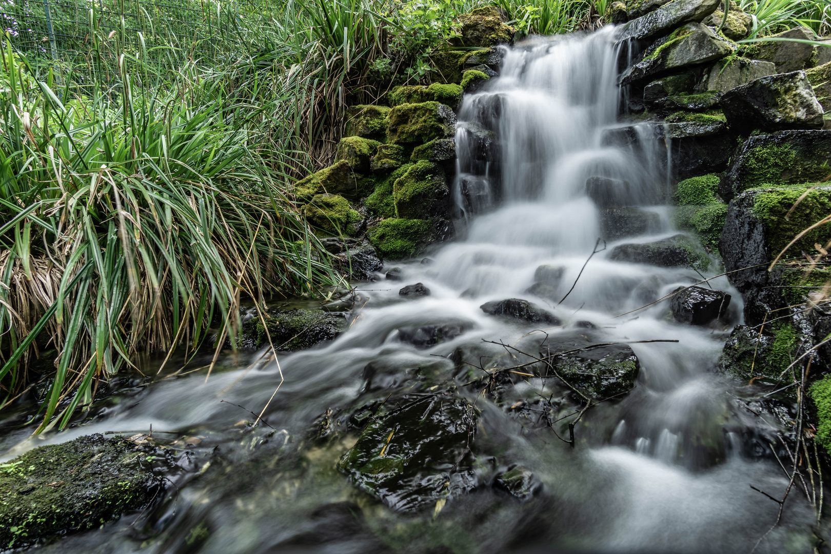 Grugapark Wasserfall