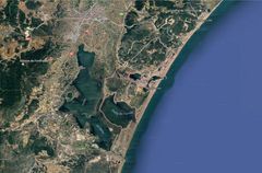 Gruissan Satellitenfoto