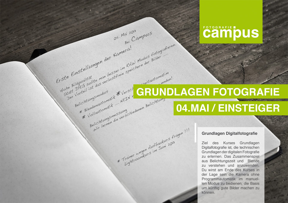 GRUNDLAGEN DIGITALFOTOGRAFIE