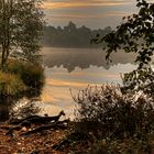 Grundloser See Abendstimmung