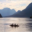 Grundlsee mit Hund