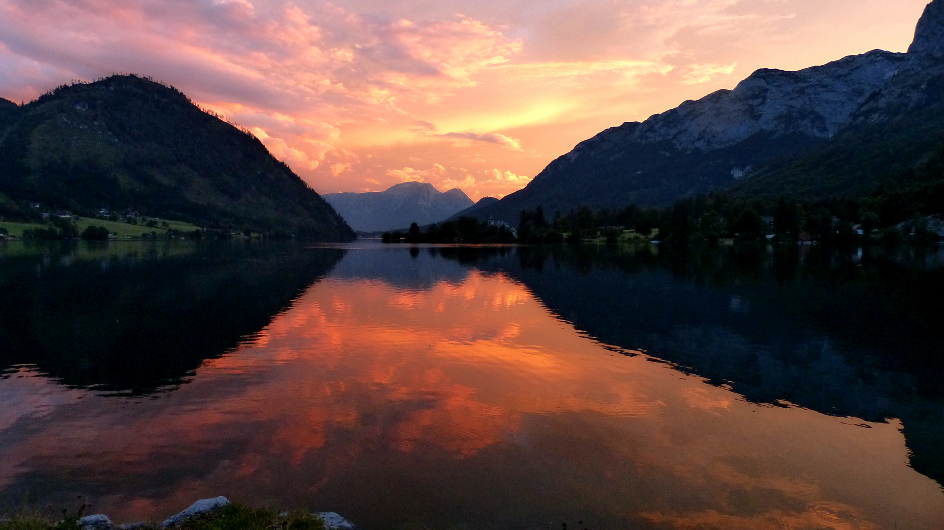 Grundlsee - sunset