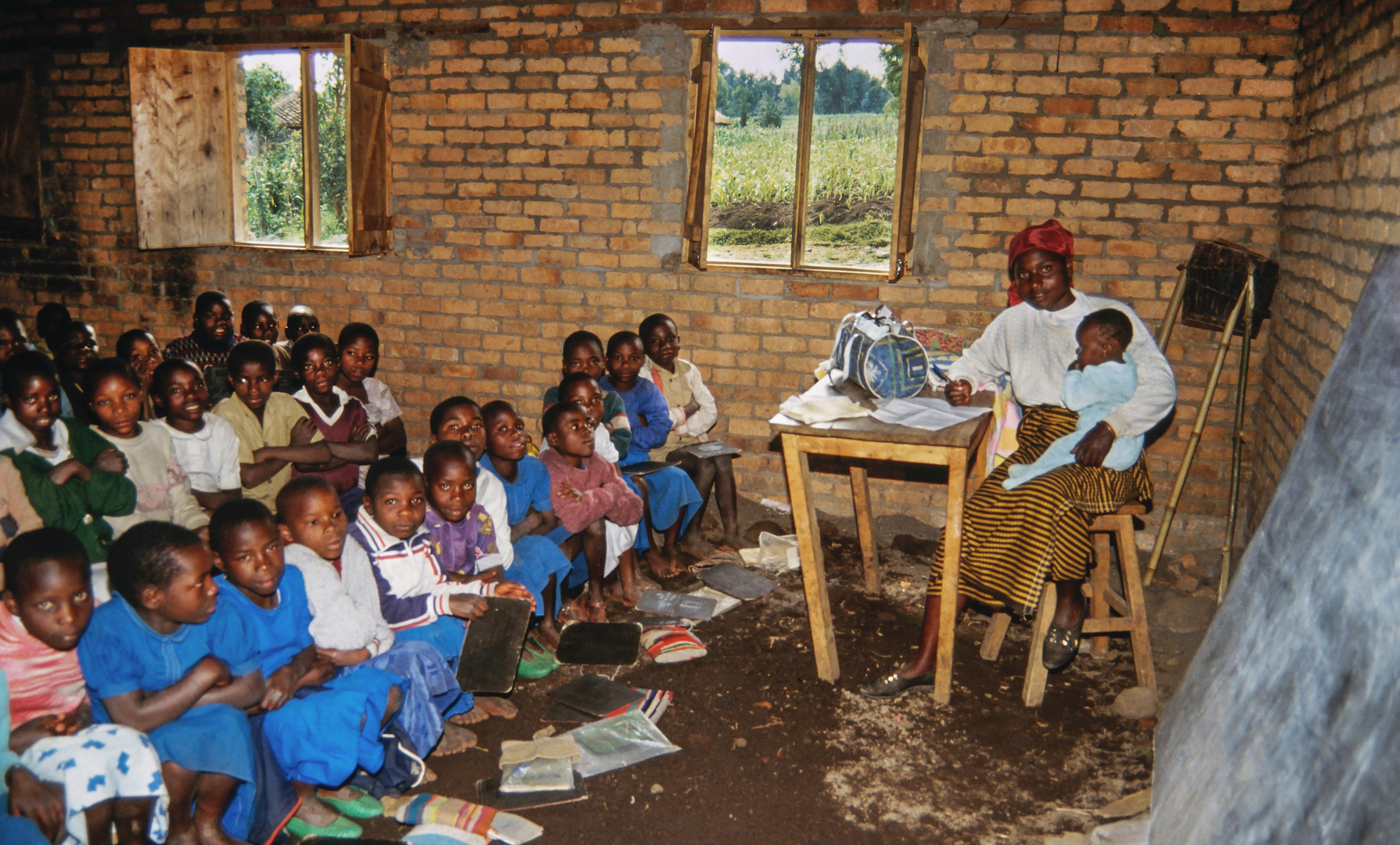 Grundschule in Kinigi in Nordruanda