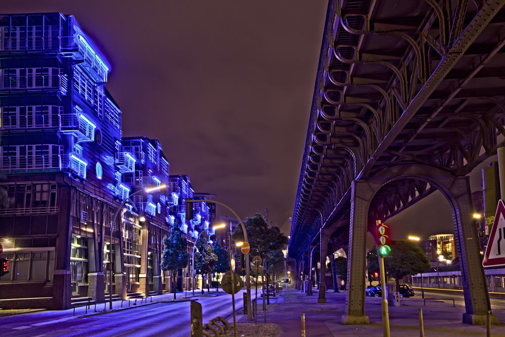 Gruner & Jahr im Blue Port Licht (HDR)