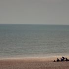 Gruppe am Strand