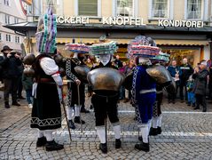 Gruppe beim Zäuerlen in Herisau (Schweiz)