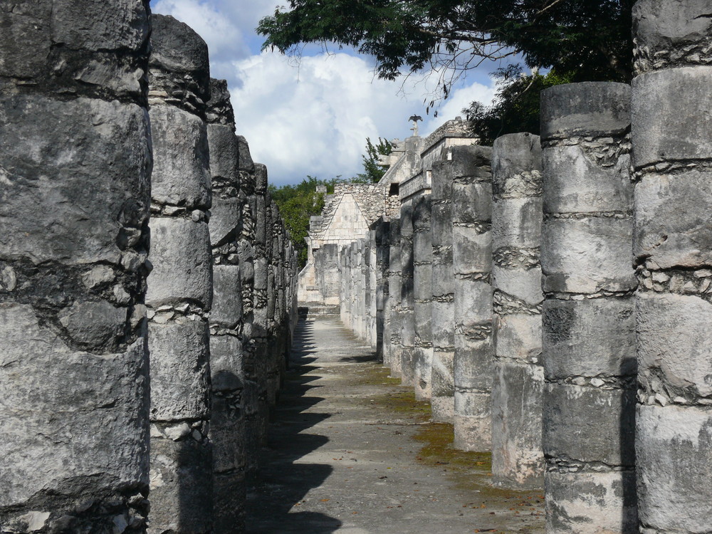 Gruppe der 1.000 Säulen in Chichén Itzá