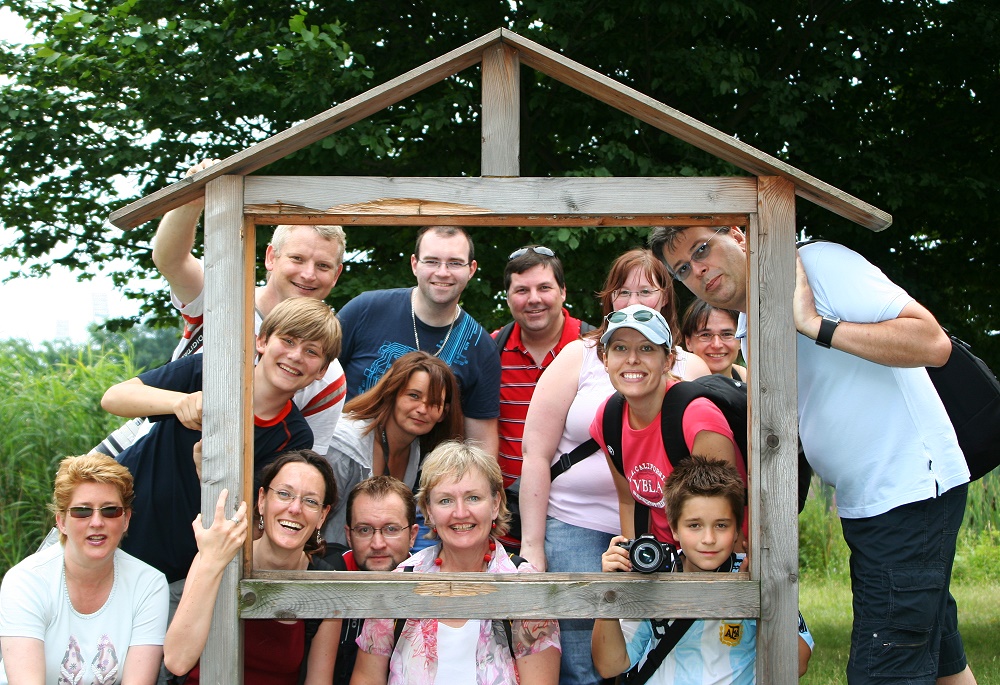 Gruppen-Schau-Tafel