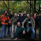 Gruppenbild auf dem Friedhof