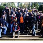 Gruppenbild im sonnigen Herbst