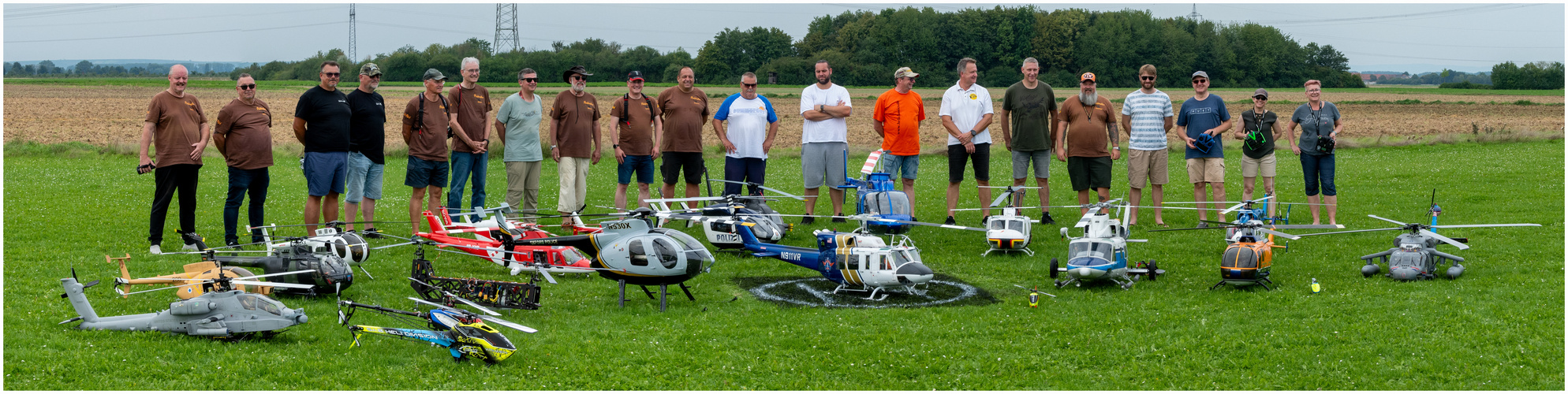 Gruppenbild mit Heli's