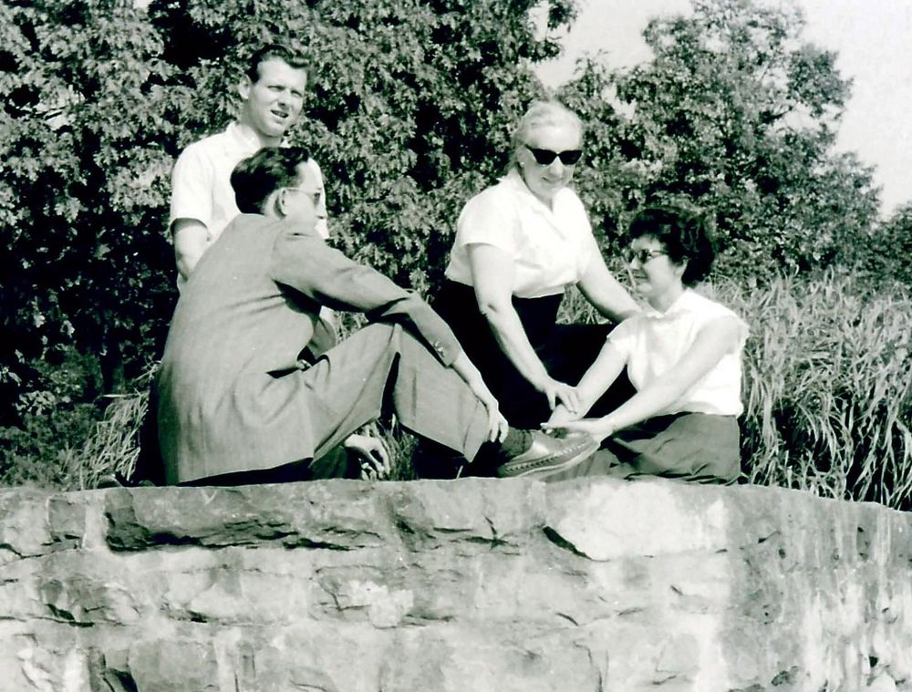Gruppenbild um 1950