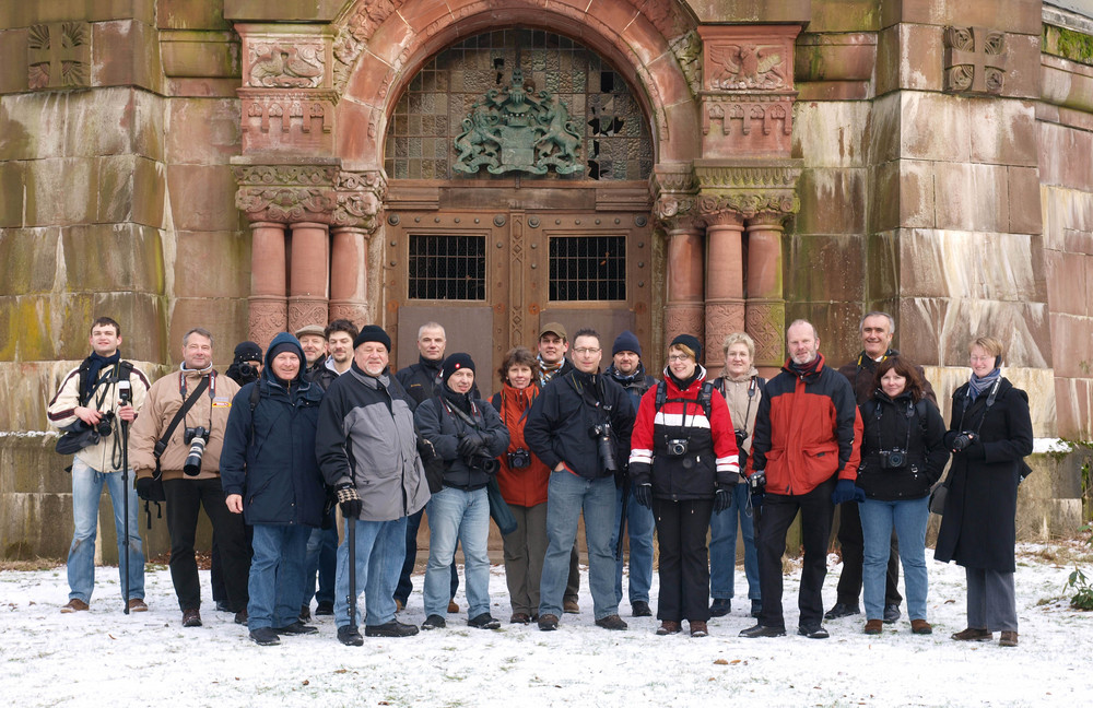 Gruppenfoto vom 11.01.2009 unsere Tour