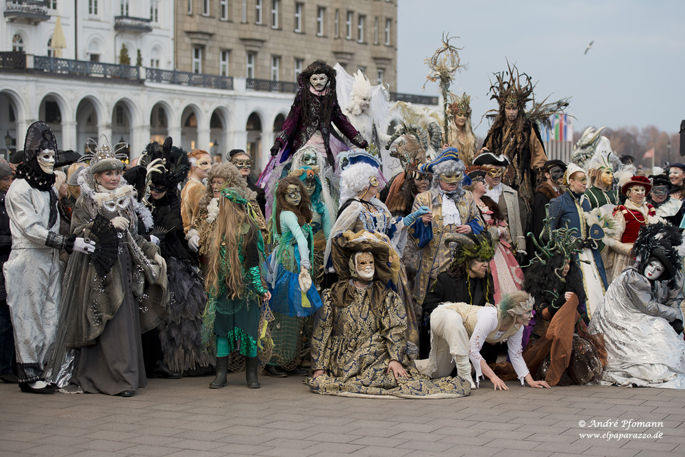 Gruppenfoto vom Maskenzauber 2014