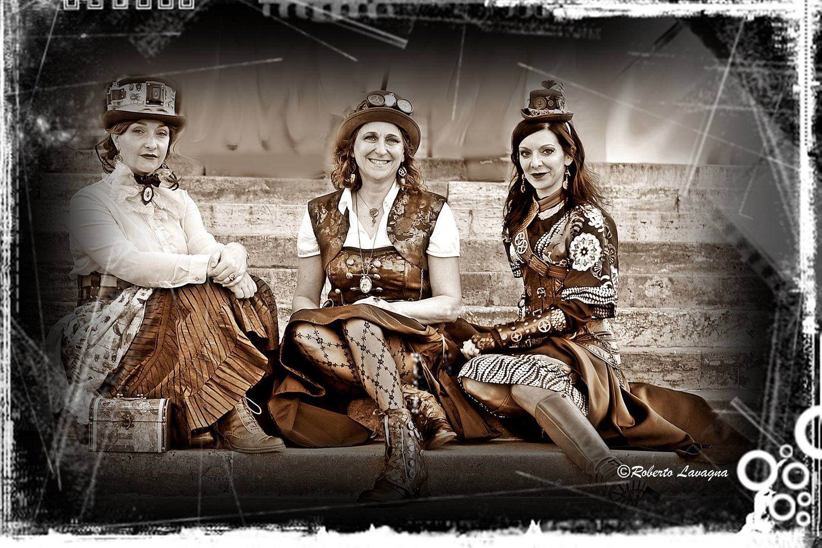  Gruppo steampunk