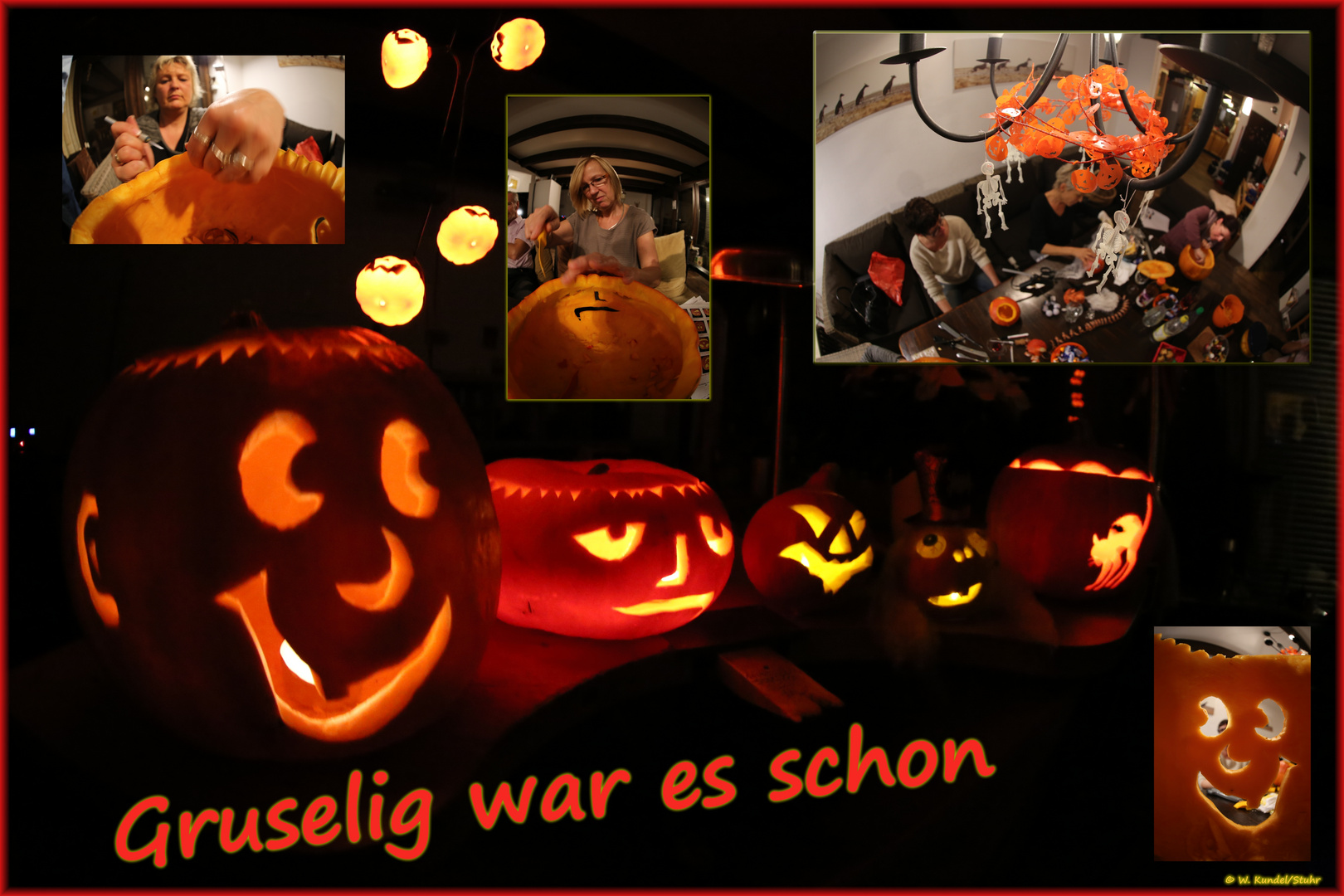 Gruselig war es schon