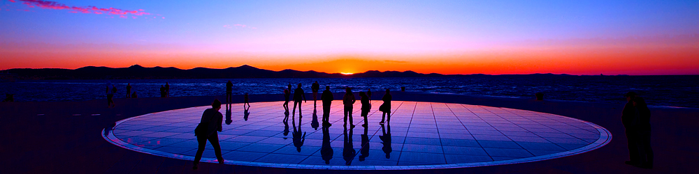 Gruss An Die Sonne Foto Bild Sonnenuntergange Himmel Universum Kroartien Dalmatien Bilder Auf Fotocommunity