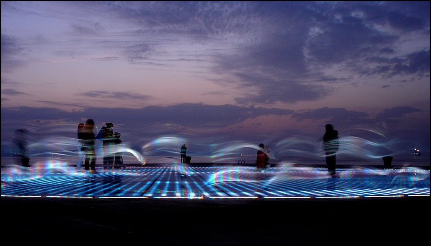 Gruss An Die Sonne Zadar Kroatien Foto Bild Archiv Das Perfekte Sommernachtsfoto Archiv 09 10 Bilder Auf Fotocommunity