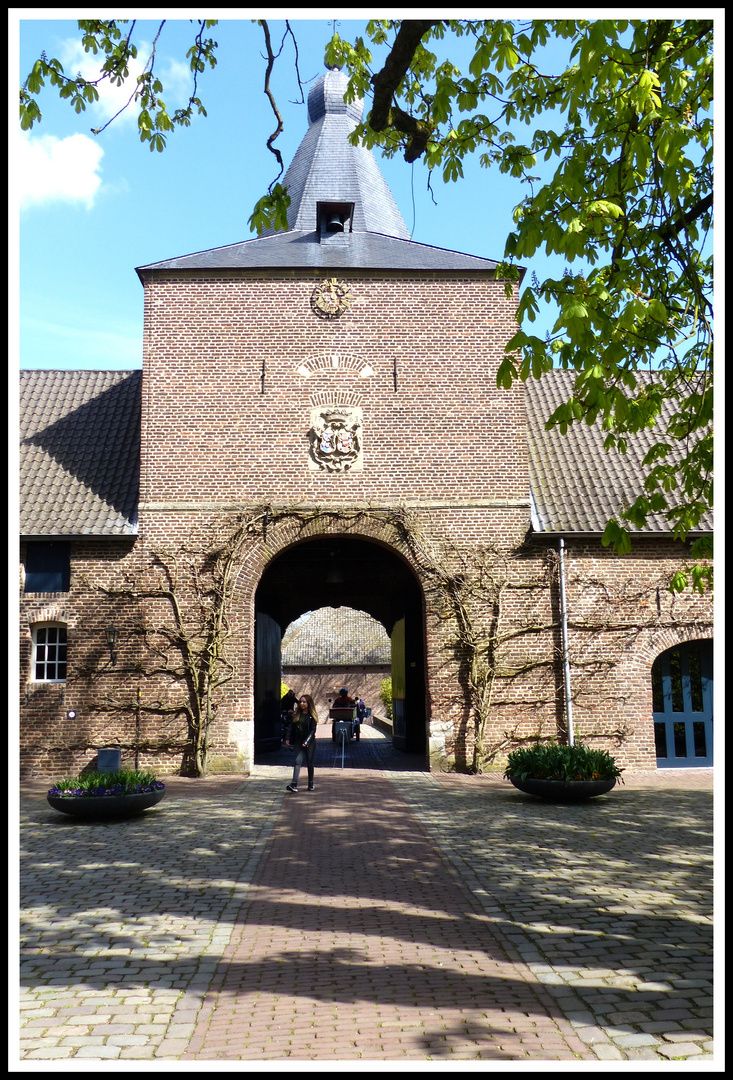 Gruß aus Arcen in Holland mit Durchblick