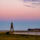 Gruß aus Cuxhaven blaue Stunde