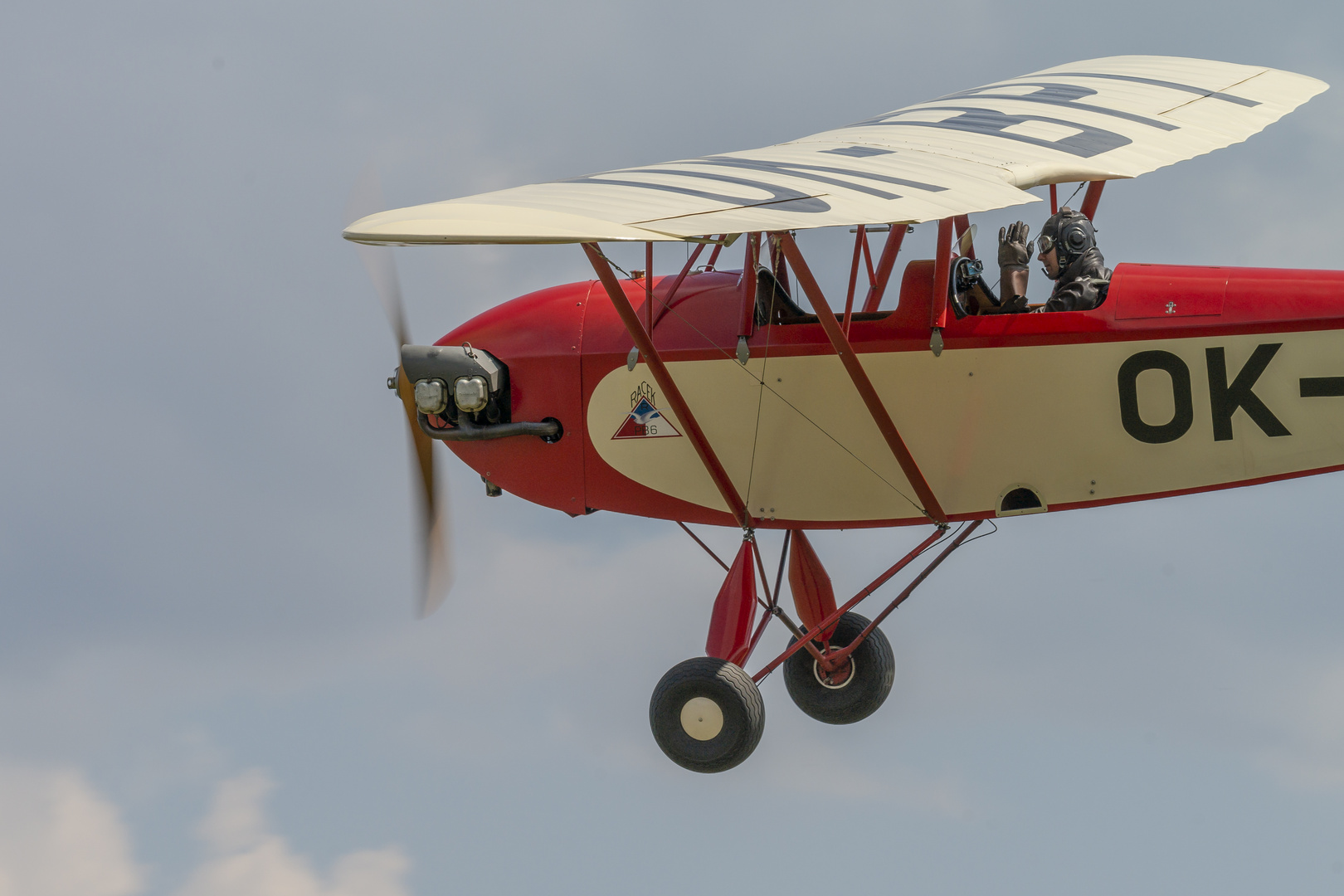 Gruß aus dem Cockpit