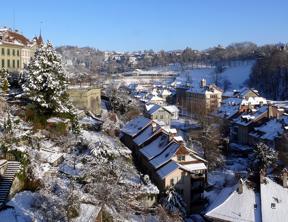 Gruß aus dem verschneiten Bern