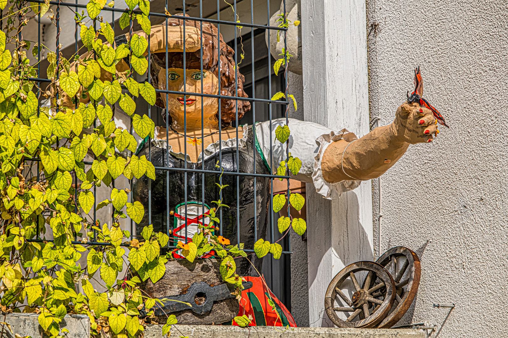 Gruß aus einem Garten