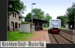 Gruß aus Karl-Marx-Stadt - Borna