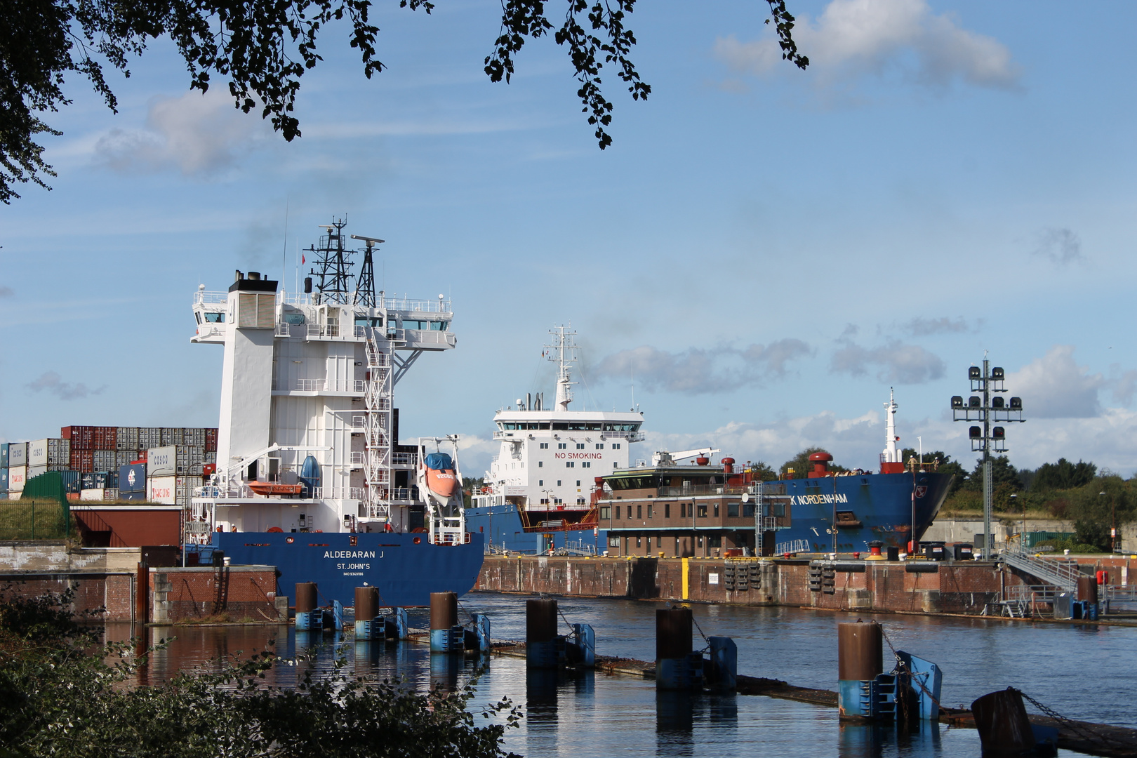 Gruß aus Kiel / Kieler Schleuse