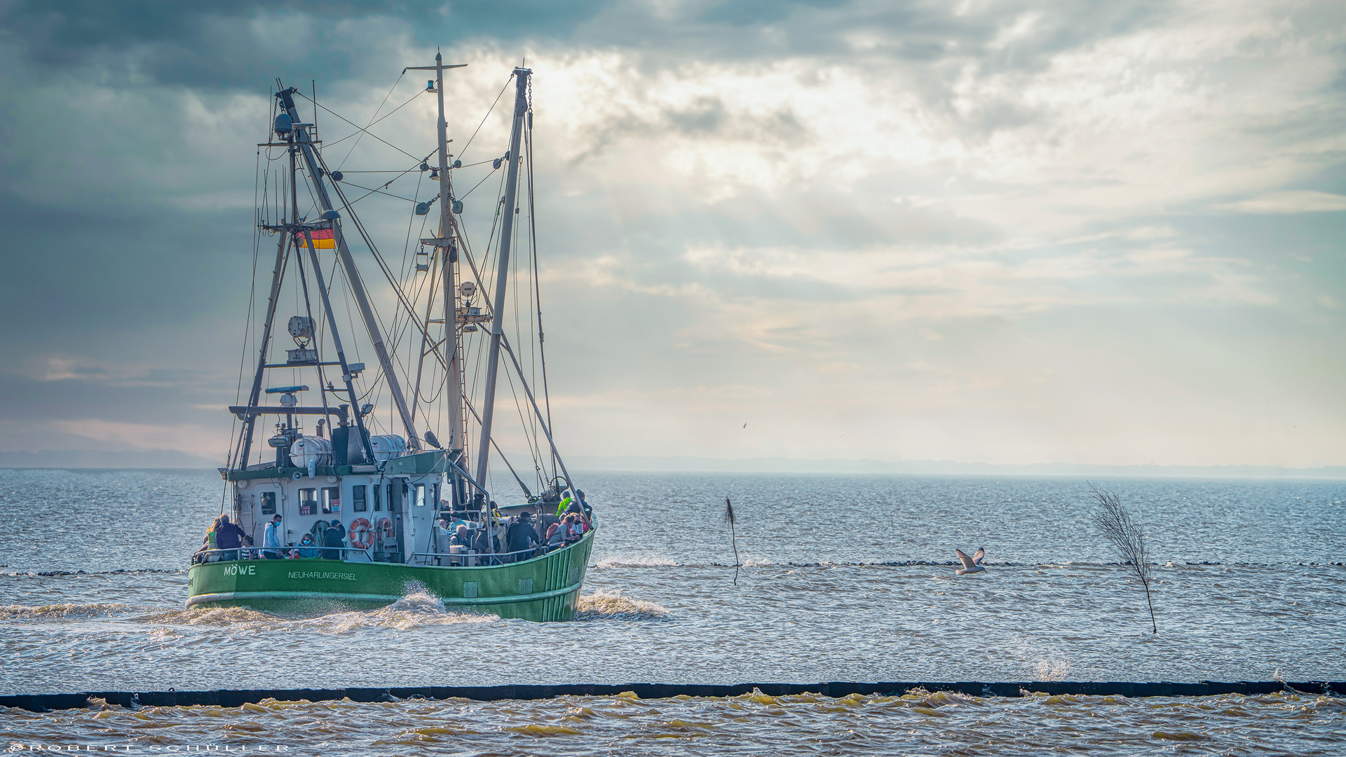 Gruß von der deutschen Nordseeküste.