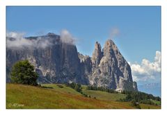 Gruß von der Seiser Alm