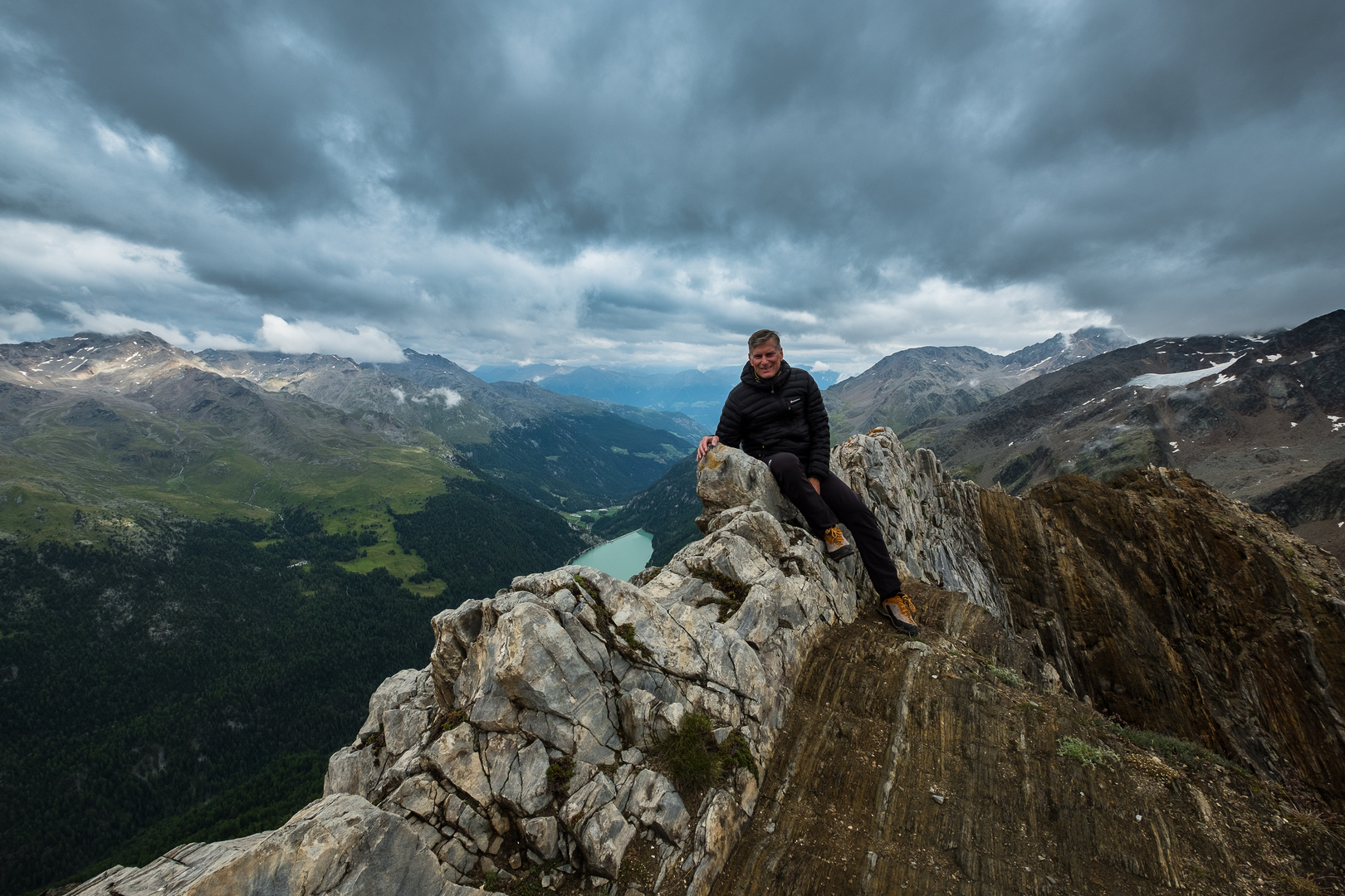 Gruß von der Vorderen Rotspitze (Martell)