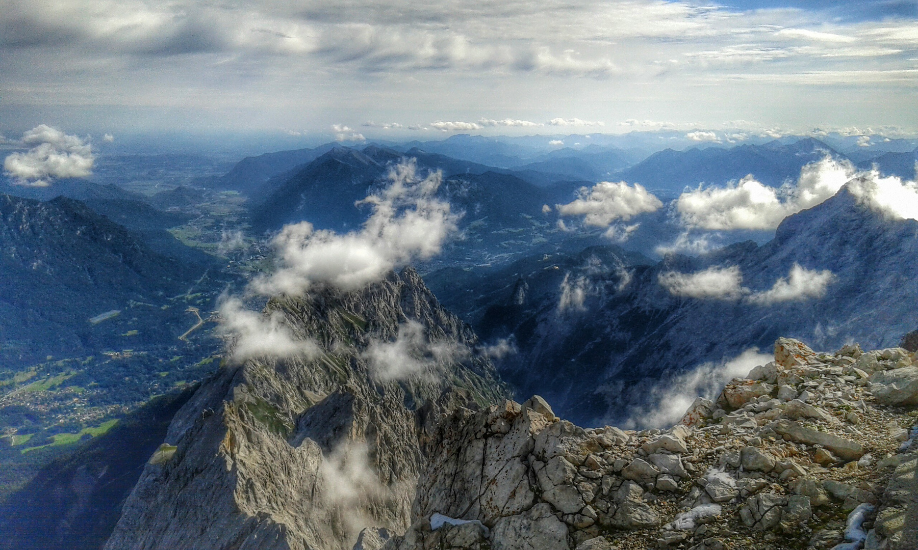 Gruß von der Zugspitze