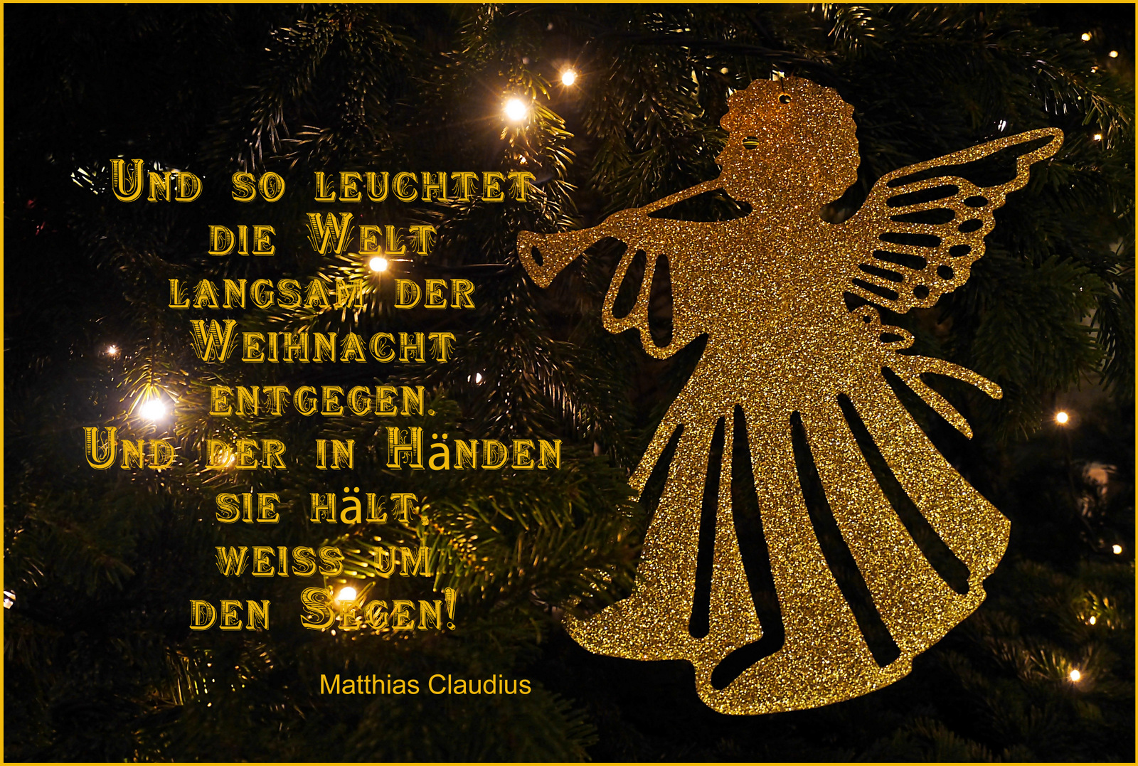 Gruß zum 4. Advent Foto & Bild gratulation und feiertage, weihnachten