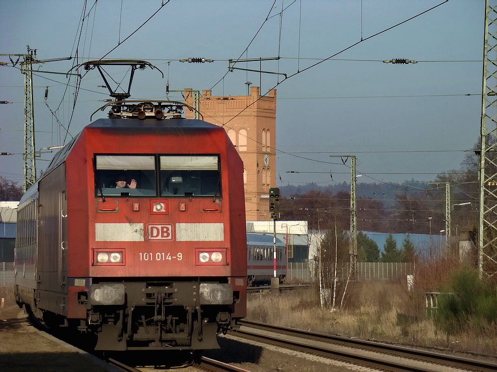 Gruß zurück Lokführer