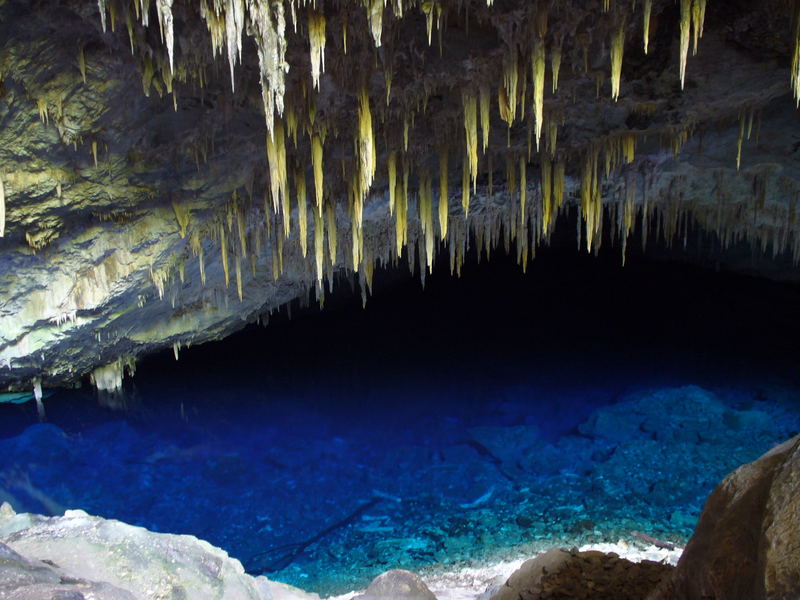 Gruta Do Lago Azul Foto Bild Landschaft Berge Hohlen Bilder Auf Fotocommunity