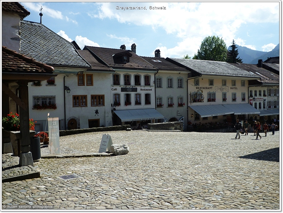 Gruyère, das Städtchen