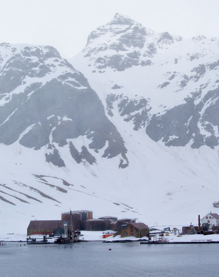 Grytviken - Wetterumschwung