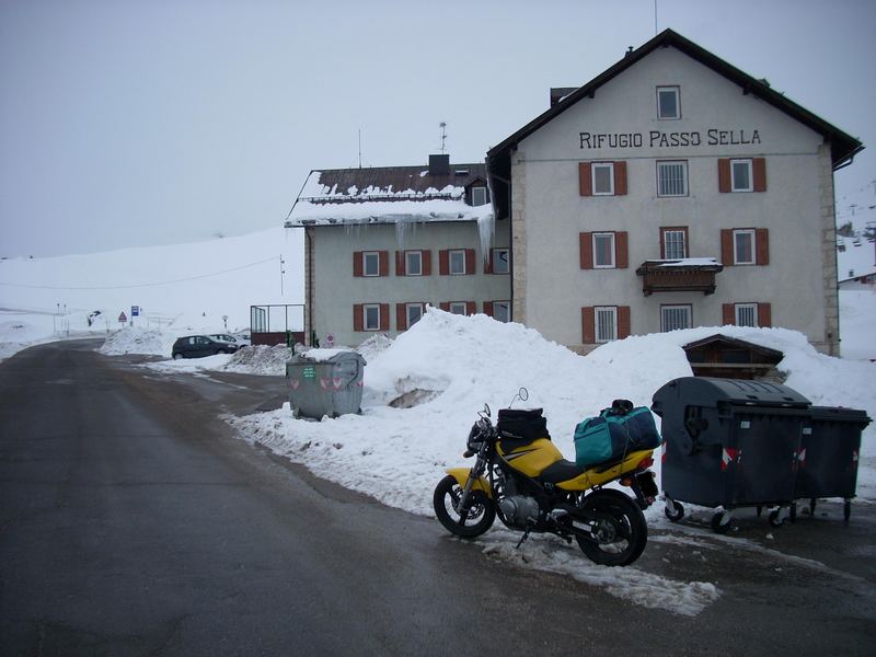 GS 500 - Mit dem Motorad durch die Dolomiten.