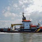 GS Neuwerk verläßt Cuxhaven