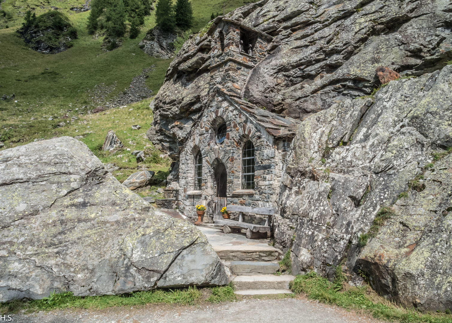 Gschlösstal-4 die Felsenkapelle