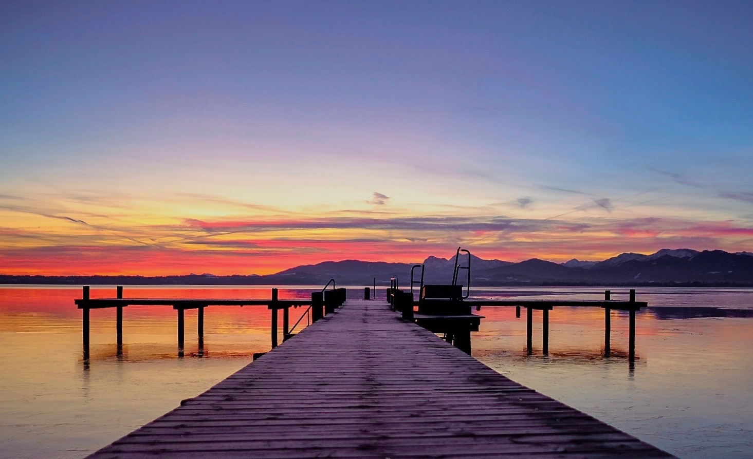 Gstadt am Chiemsee Sonnenaufgang