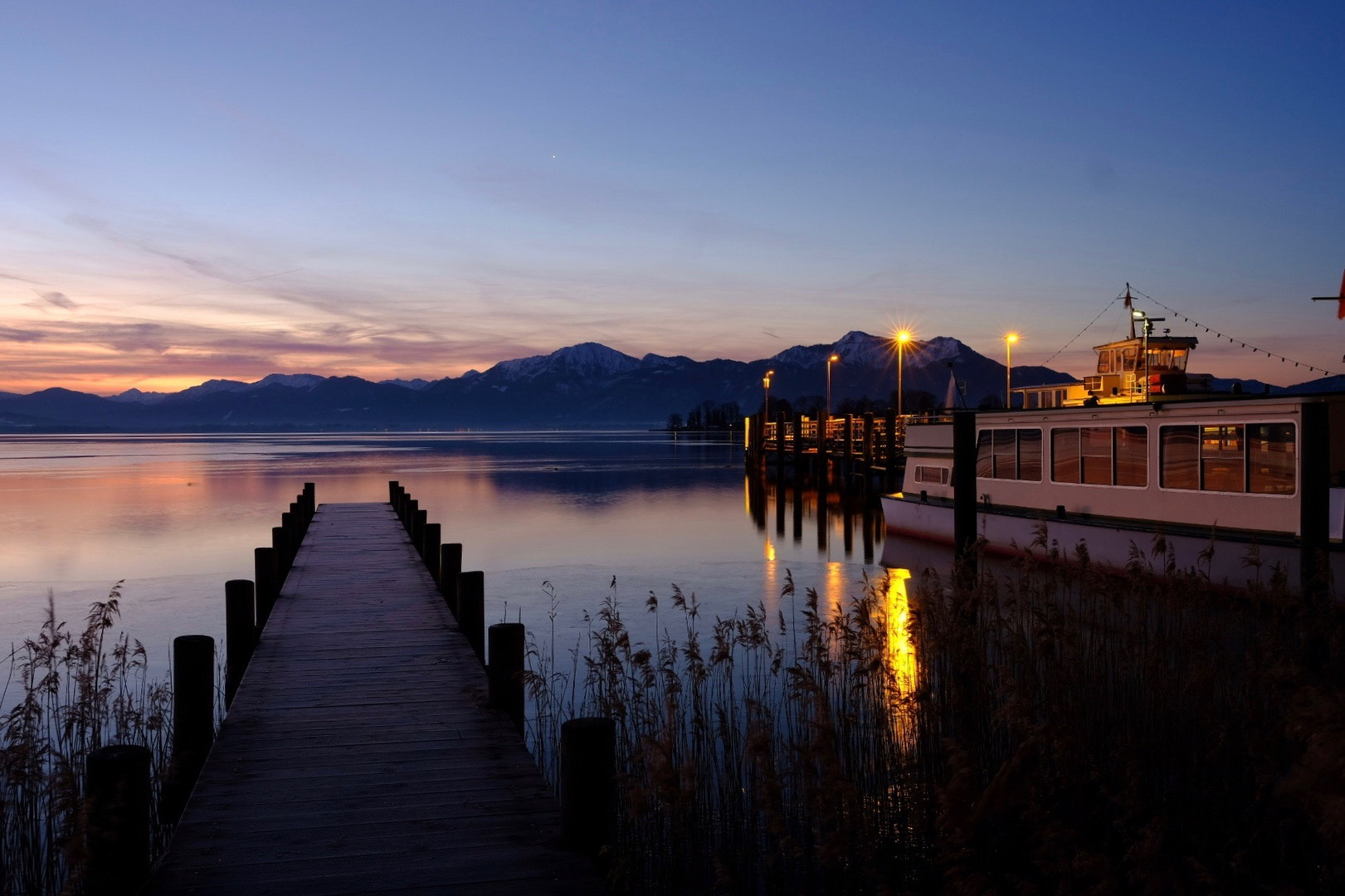 Gstadt am Chiemsee Sonnenaufgang