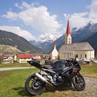 GSX R in Holzgau / Lech Tal