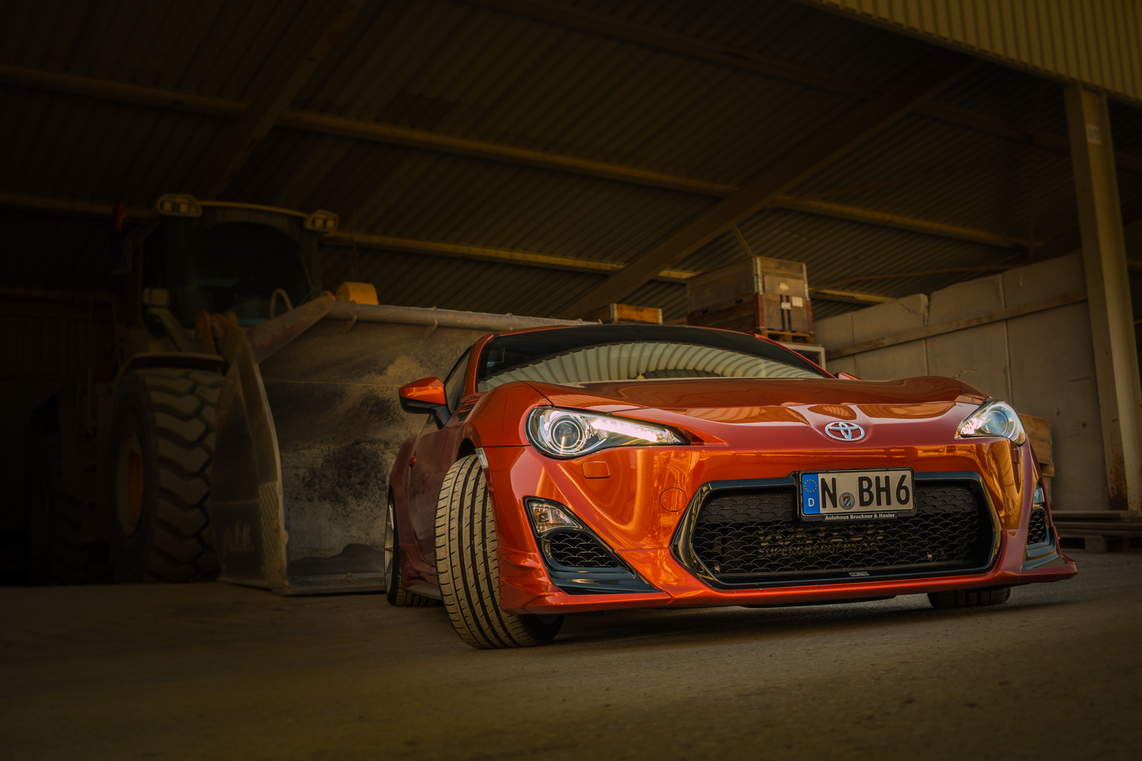 Gt86 im Kieswerk