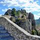 Guadalest auf dem Felsen